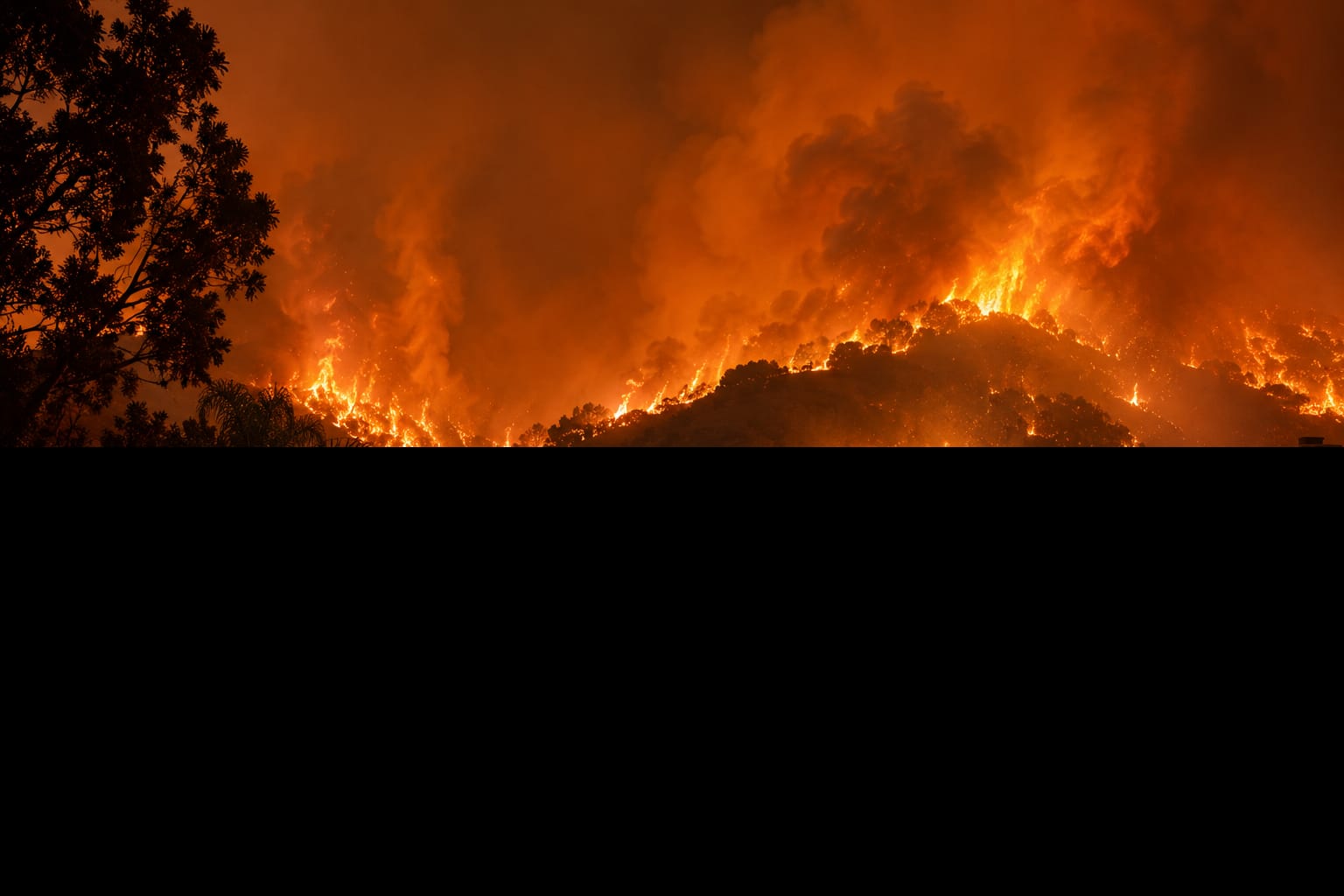 Wildfire Left Residents with No Escape as Flames Closed In