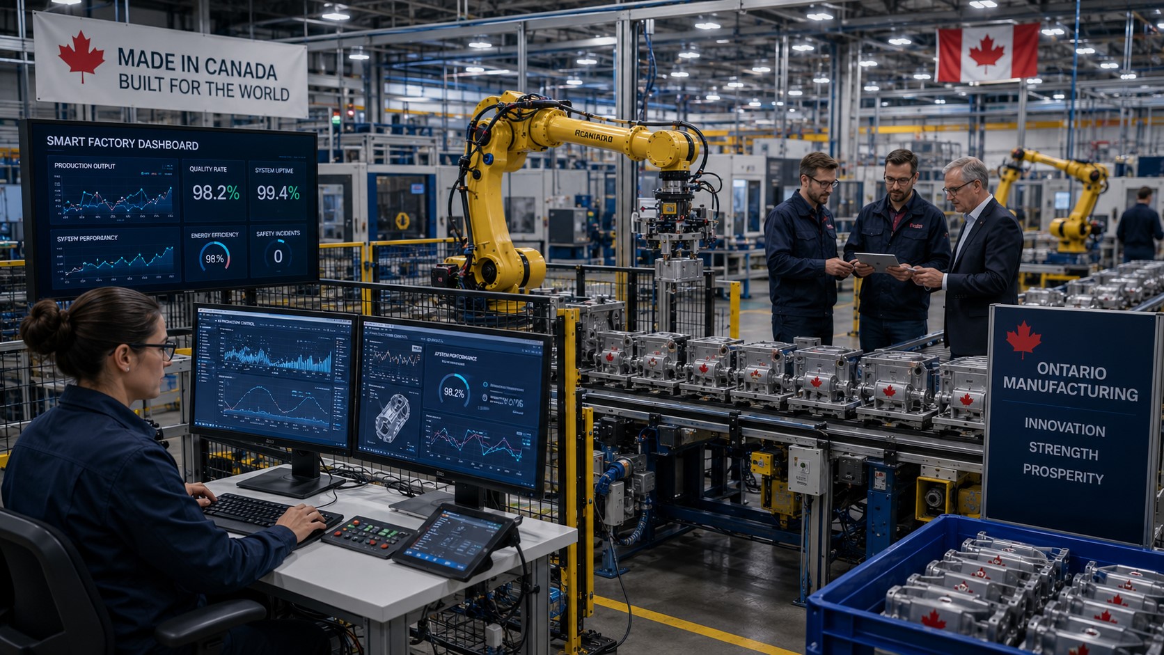 Canada Business News: Manufacturing Sector Gains Momentum as Business Confidence Improves