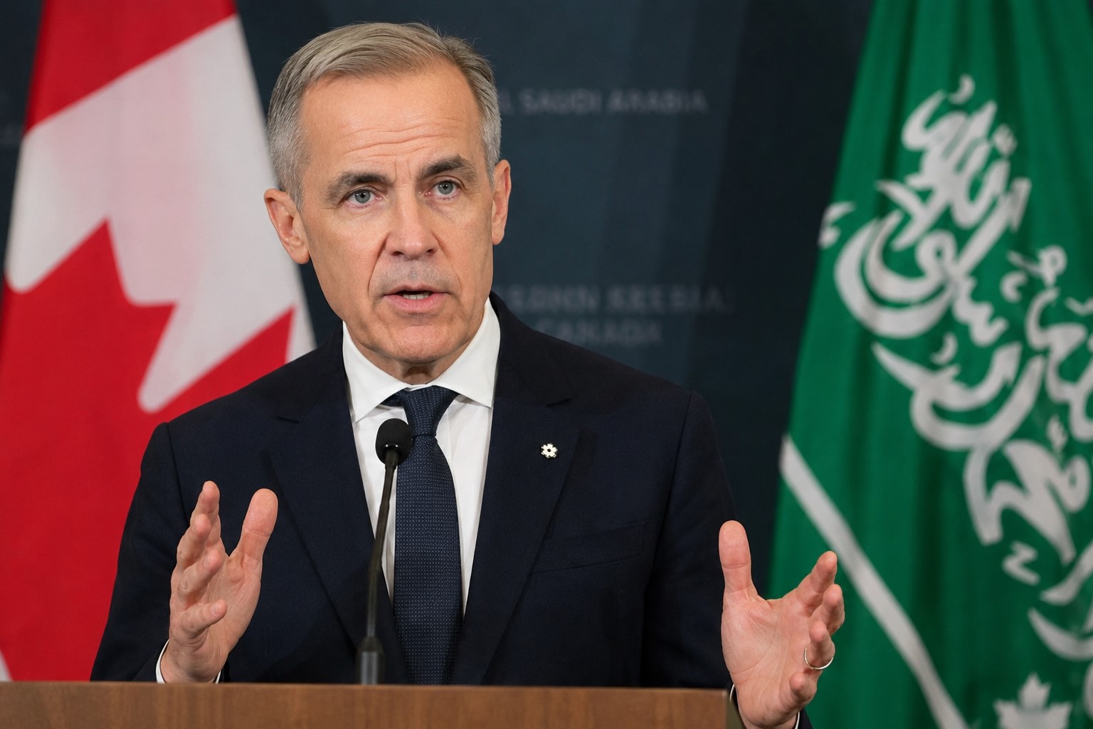Carney Defends Push for Saudi Trade and Investment