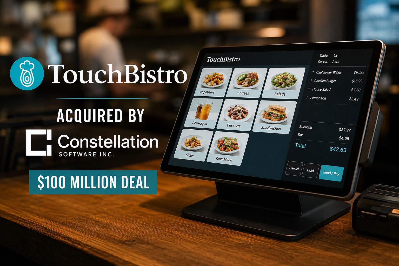 OMERS Takes Heavy Loss as TouchBistro Sells for $100 Million