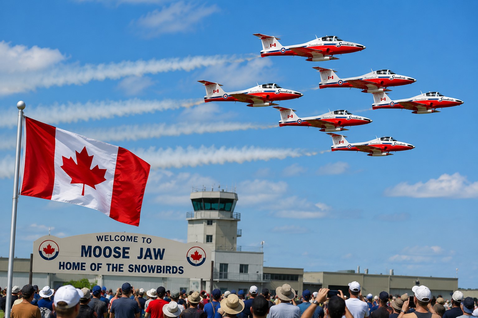 Snowbirds Perform Final Hometown Air Show Before Extended Hiatus