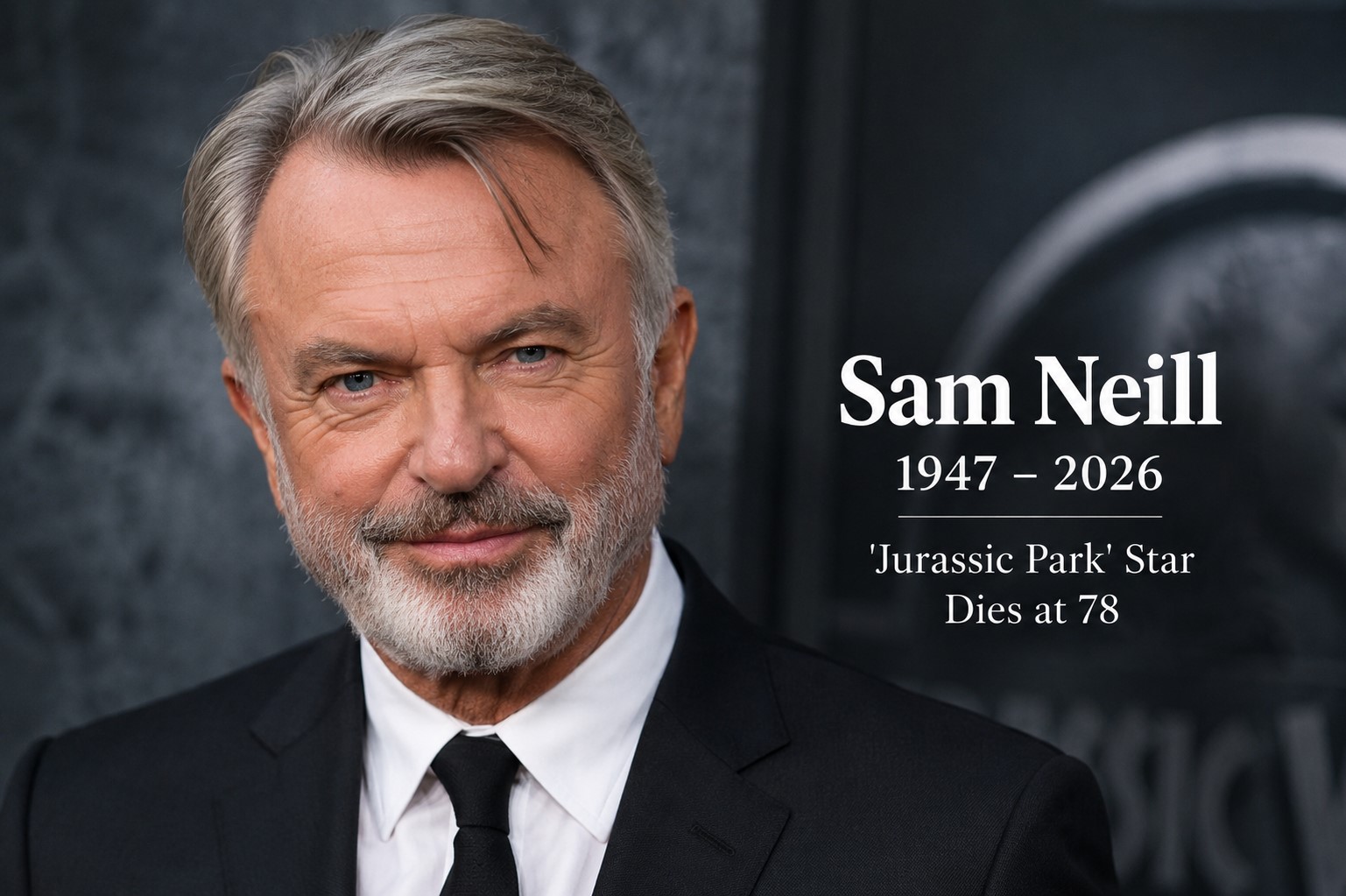 'Jurassic Park' Star Sam Neill Dies at 78
