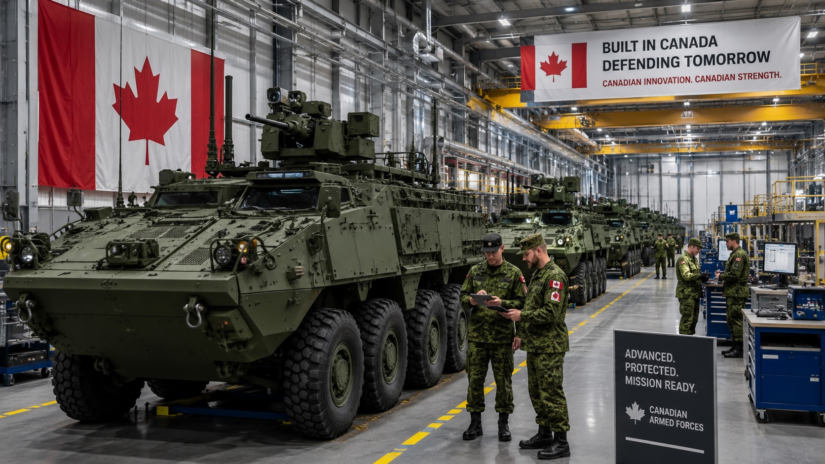 Canada Breaking News: Ottawa Unveils Nearly C$2 Billion Defence Vehicle Deal