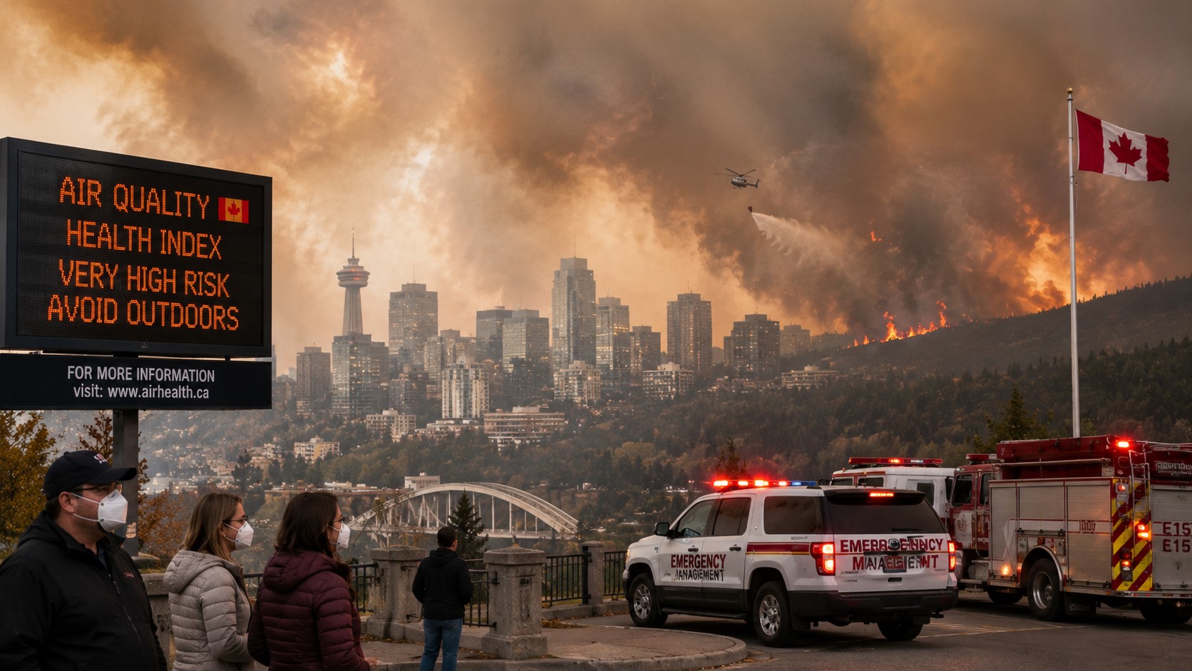 Canada Breaking News: Wildfire Smoke Prompts Health Alerts Across Multiple Provinces