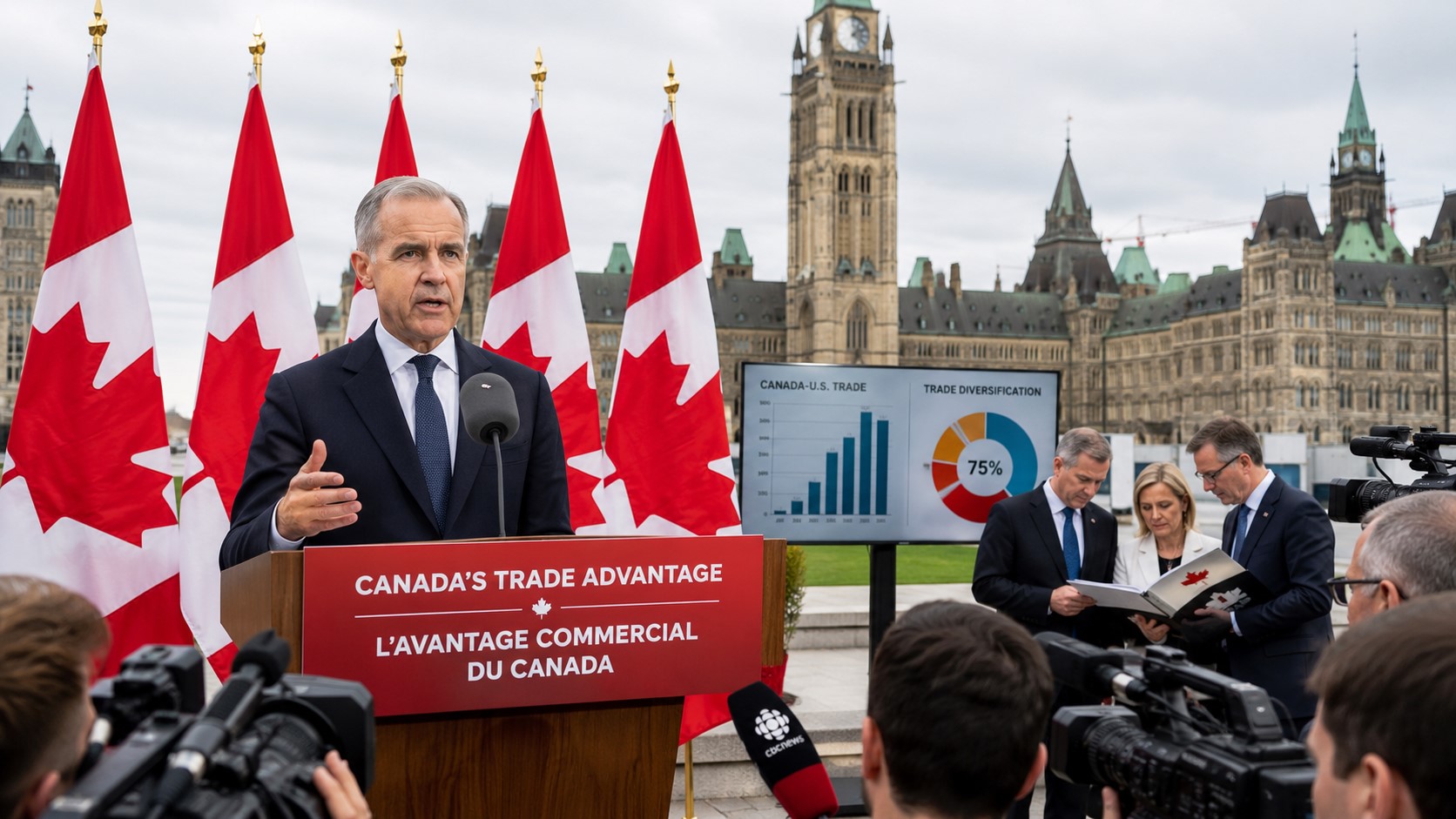 Canada Politics News: Carney Vows Firm Response to New U.S. Tariffs