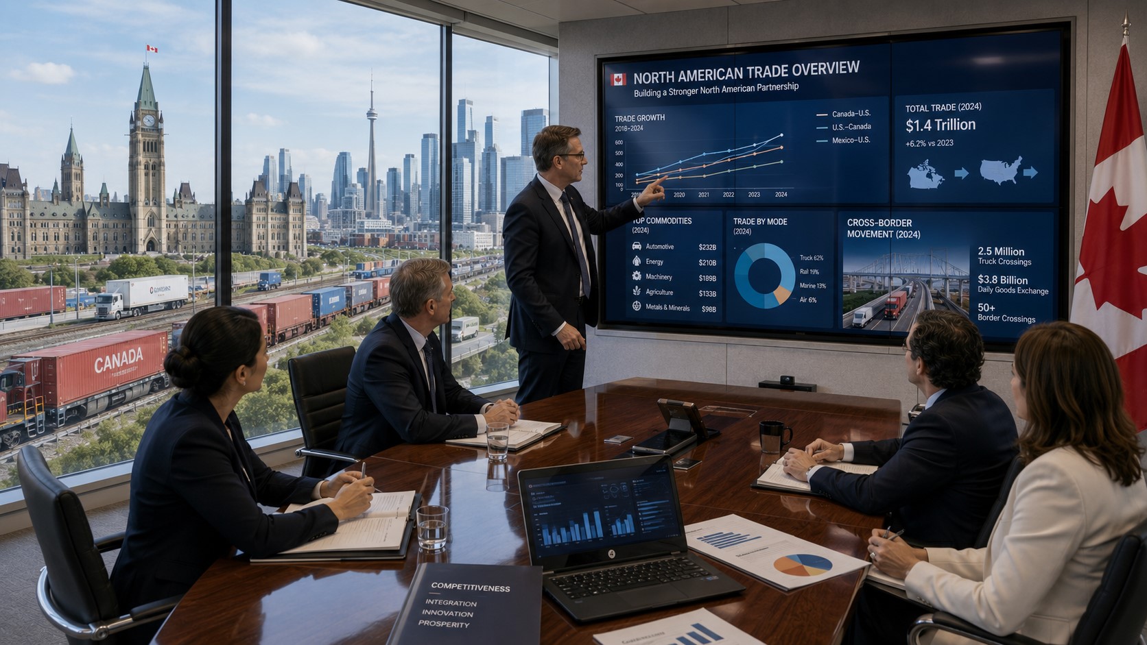 Canada Business News: Trade Negotiations Become Key Focus for Canadian Industry