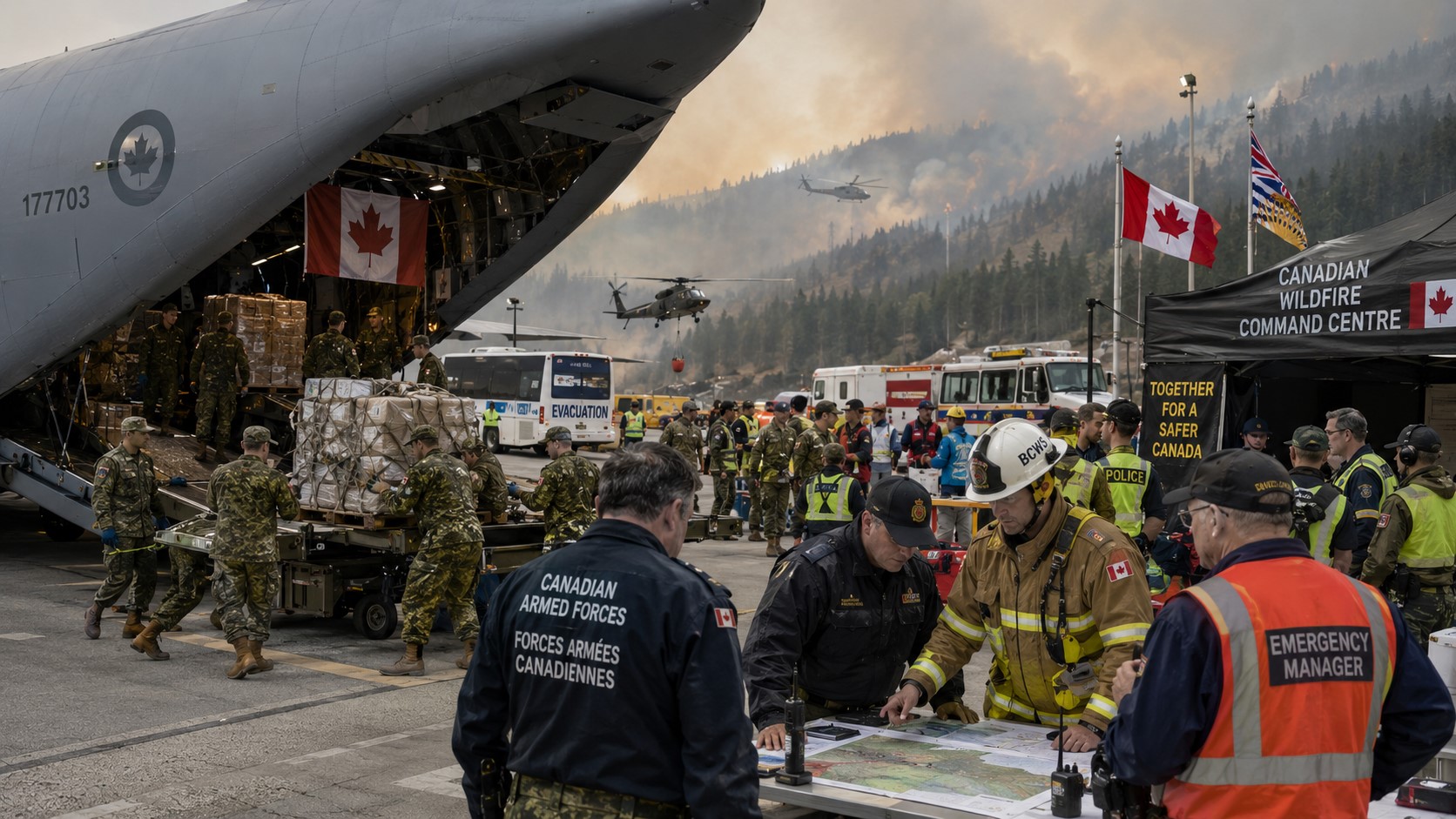 Canada Breaking News: Ottawa Expands Federal Wildfire Response Across Affected Provinces