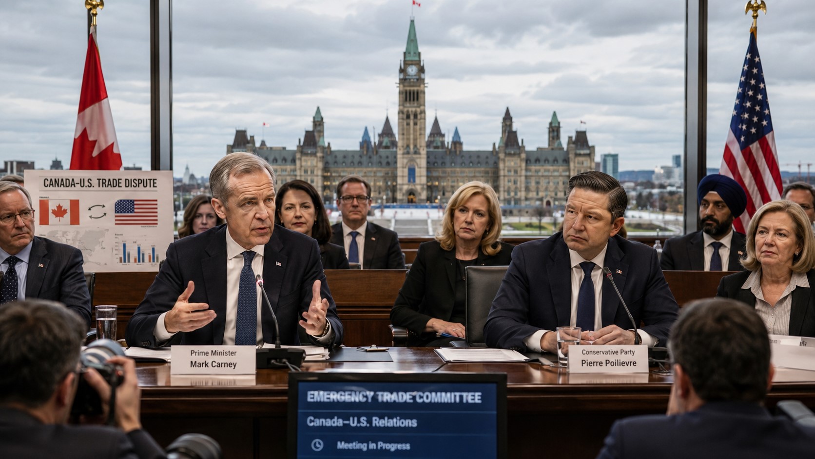 Conservatives Push Ottawa for Answers on U.S. Tariff Threat