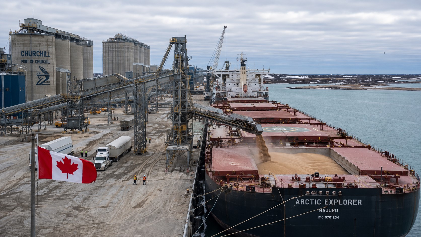 Port of Churchill Restarts Grain Exports After Six-Year Break, Boosting Canada’s Northern Trade