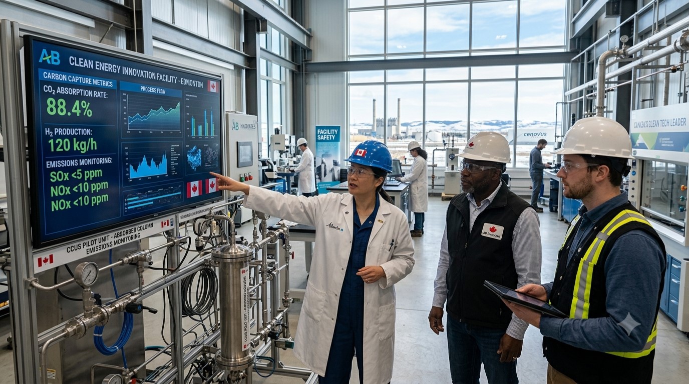 Alberta Invests Nearly $51 Million in New Clean Technology Projects Across Canada’s Energy Hub