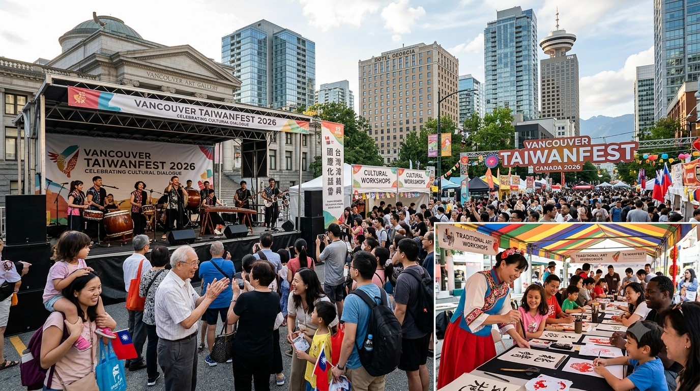Vancouver TAIWANfest Brings Taiwan, Canada and Scotland Together Through Culture