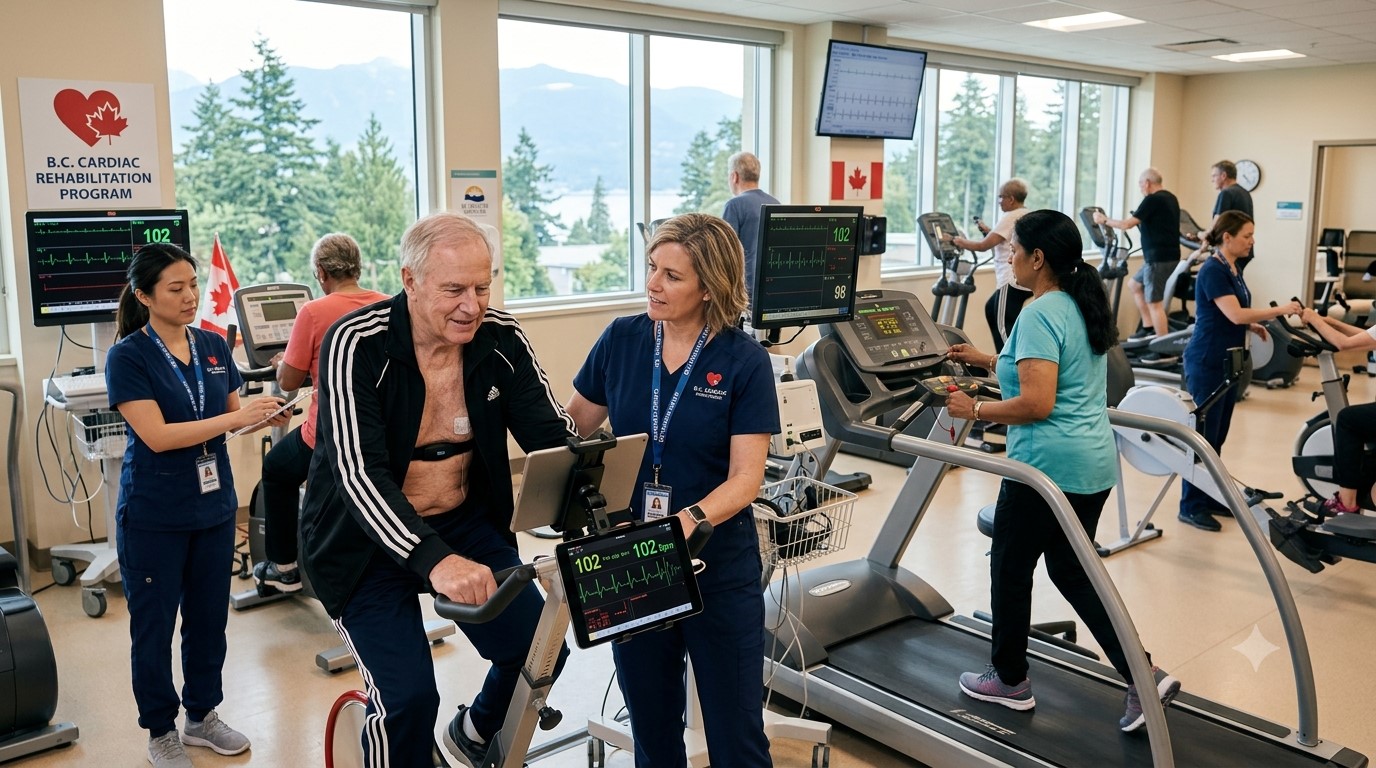 New Study Finds Cardiac Rehabilitation Gaps Across B.C. and Yukon