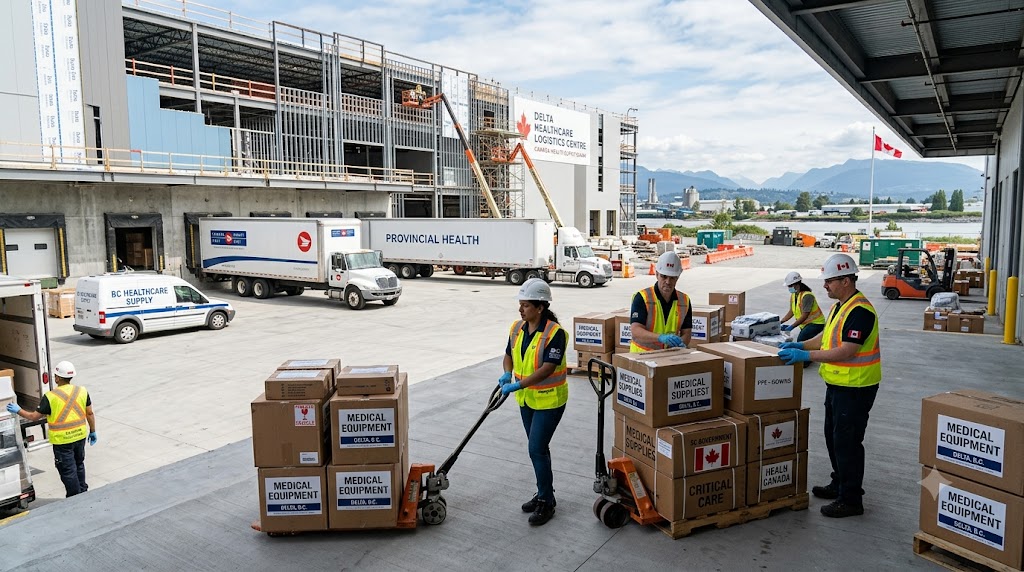 Medline Canada Plans Major Healthcare Distribution Hub in British Columbia