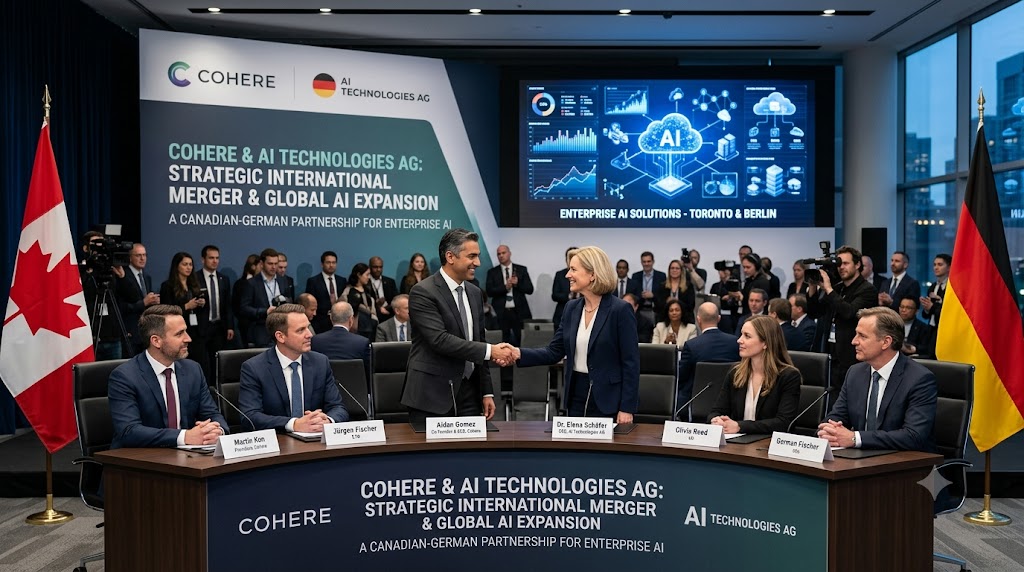 Cohere and Aleph Alpha Sign $20 Billion Merger Deal in Major Canadian Tech Business Move