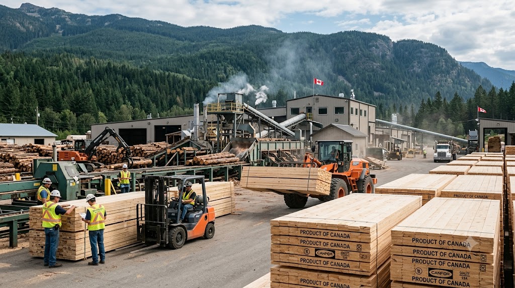 Canada Provides $30 Million Support to B.C. Timber Company Amid Trade Uncertainty