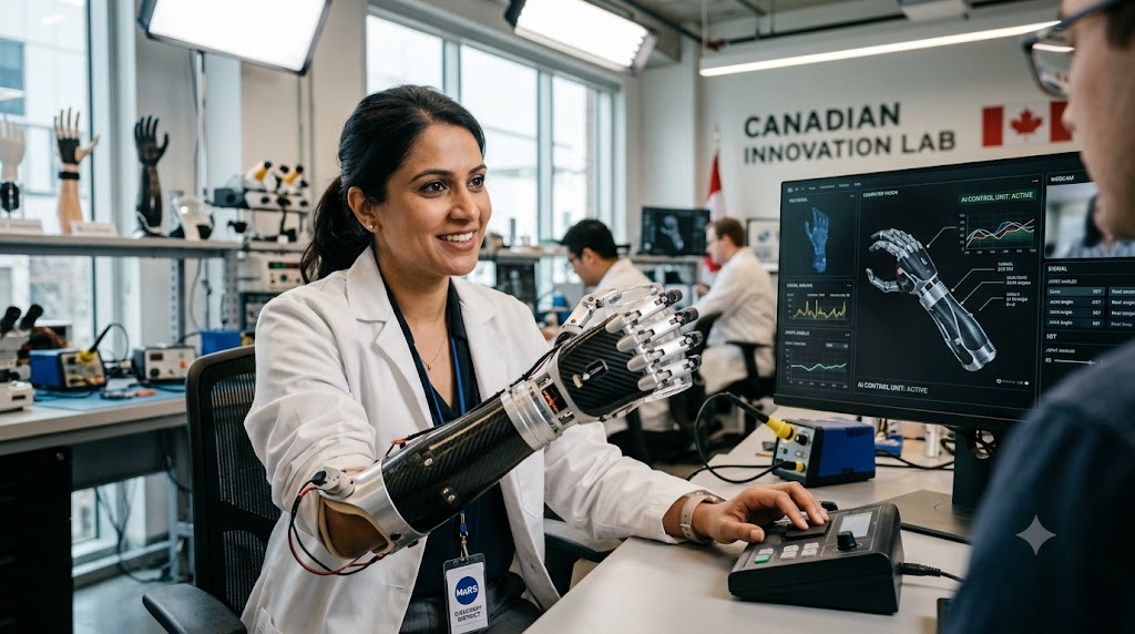 Toronto Startup smartARM Uses AI to Advance Bionic Prosthetic Technology
