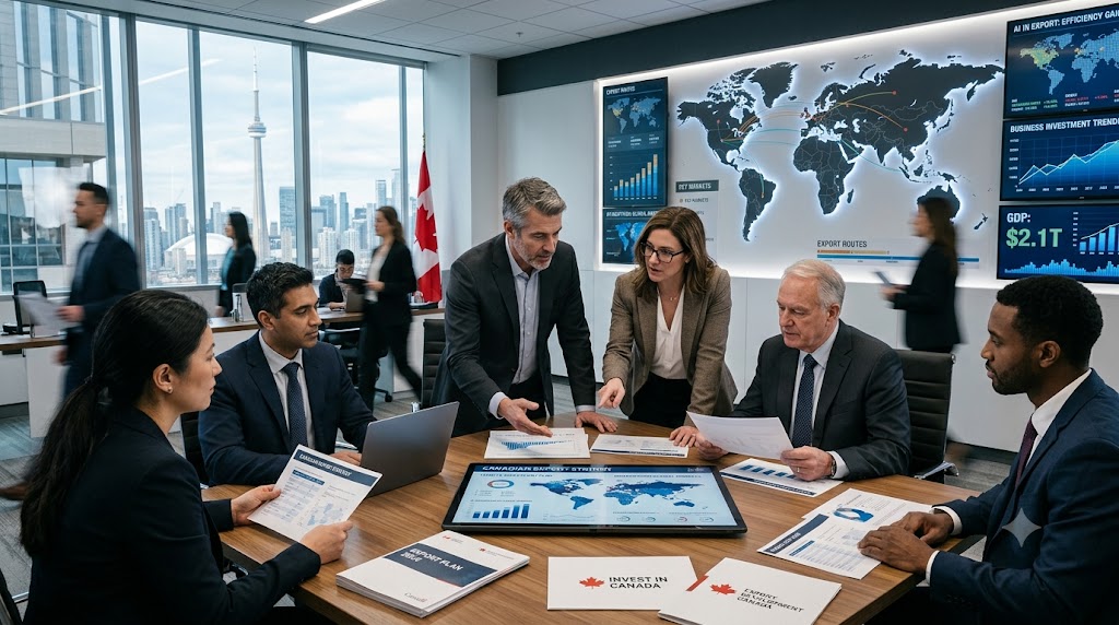 Canadian Business Investment Jumps as Companies Expand Beyond U.S. Market