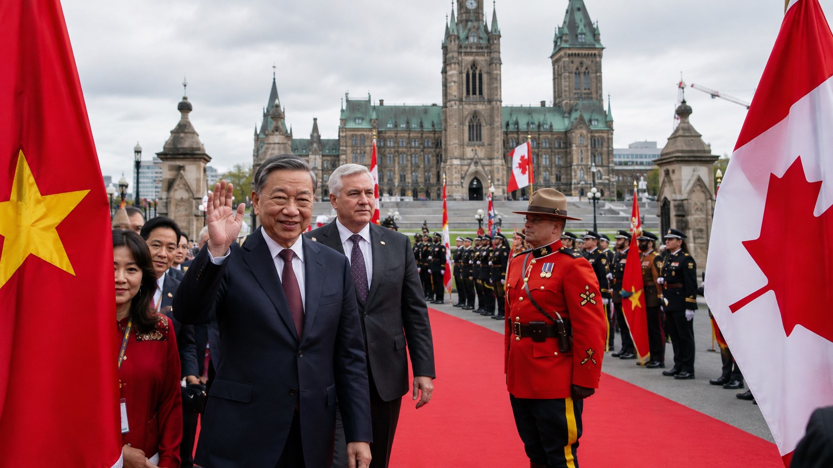 Vietnamese President Tô Lâm Arrives in Canada for State Visit