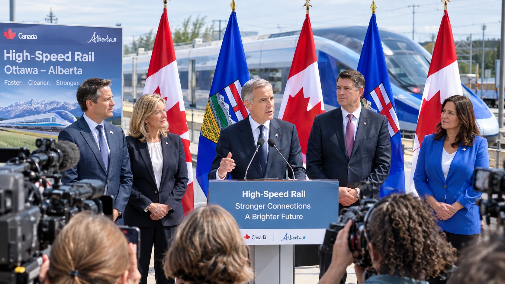 Canada and Alberta Announce New High-Speed Rail Collaboration