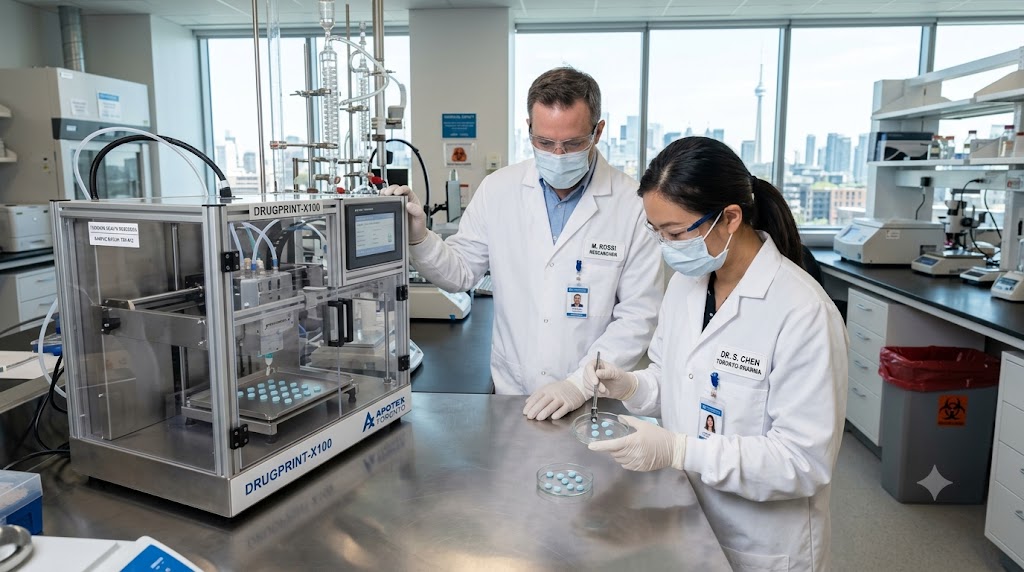 Canadian Pharma Company Expands Into 3D-Printed Personalized Medicine