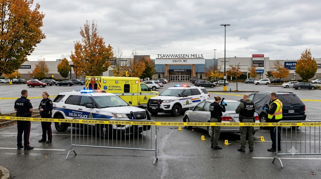 Police Continue Investigation Into Fatal Tsawwassen Mills Collision