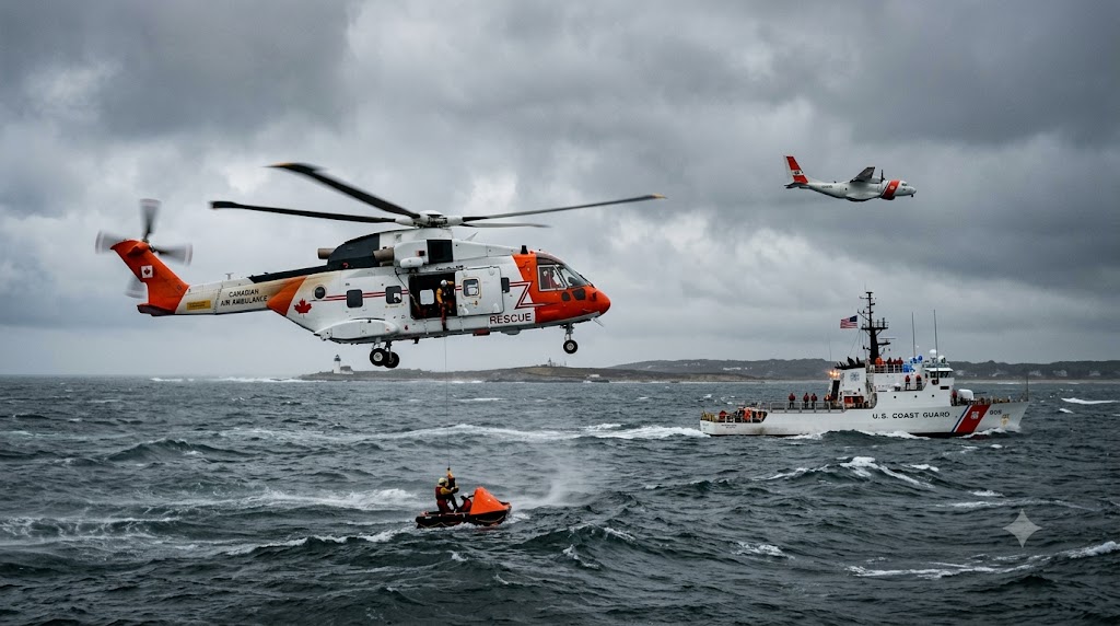 U.S. Coast Guard Suspends Search for Ontario Air Ambulance Carrying Six
