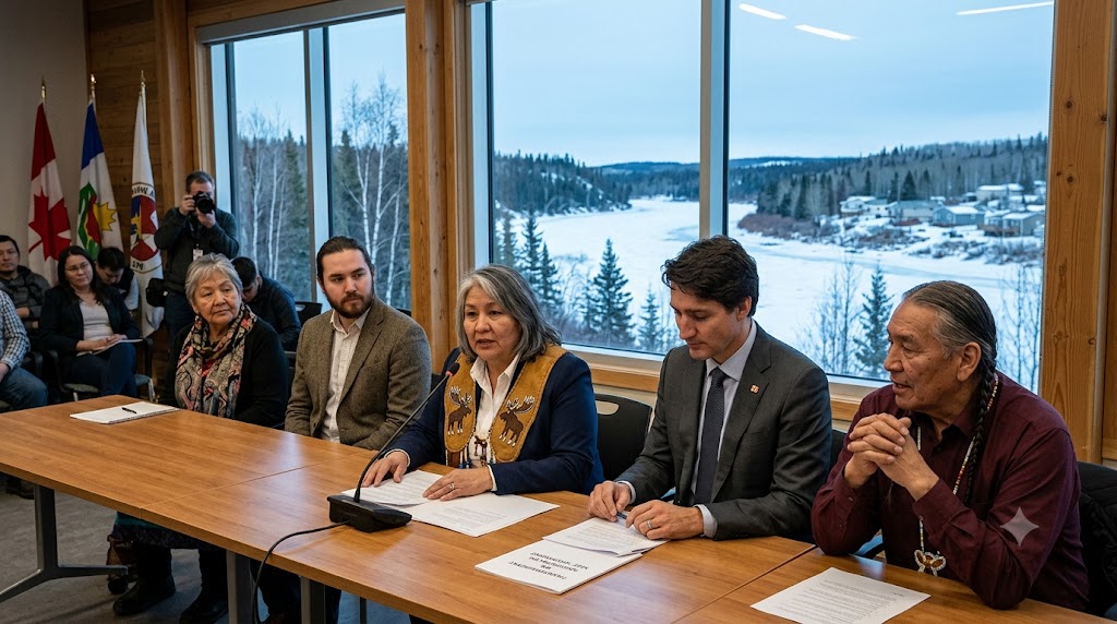 Canada Grants Self-Government Treaty Status to Tłegǫ́hłı̨ Got’įnę Agreement