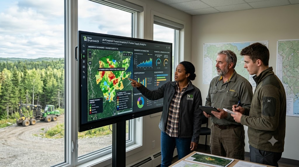 Canada Announces Up to $50 Million for Digital Forestry Centre in New Brunswick
