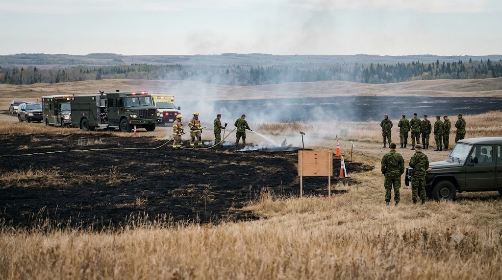 Wainwright Military Base Fire: Live-Grenade Training Linked to Deadly Blaze That Killed Four Soldiers