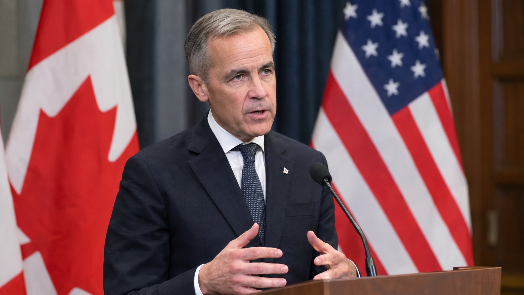 Mark Carney Rejects U.S. Election Interference Claims as Canada–U.S. Tensions Continue