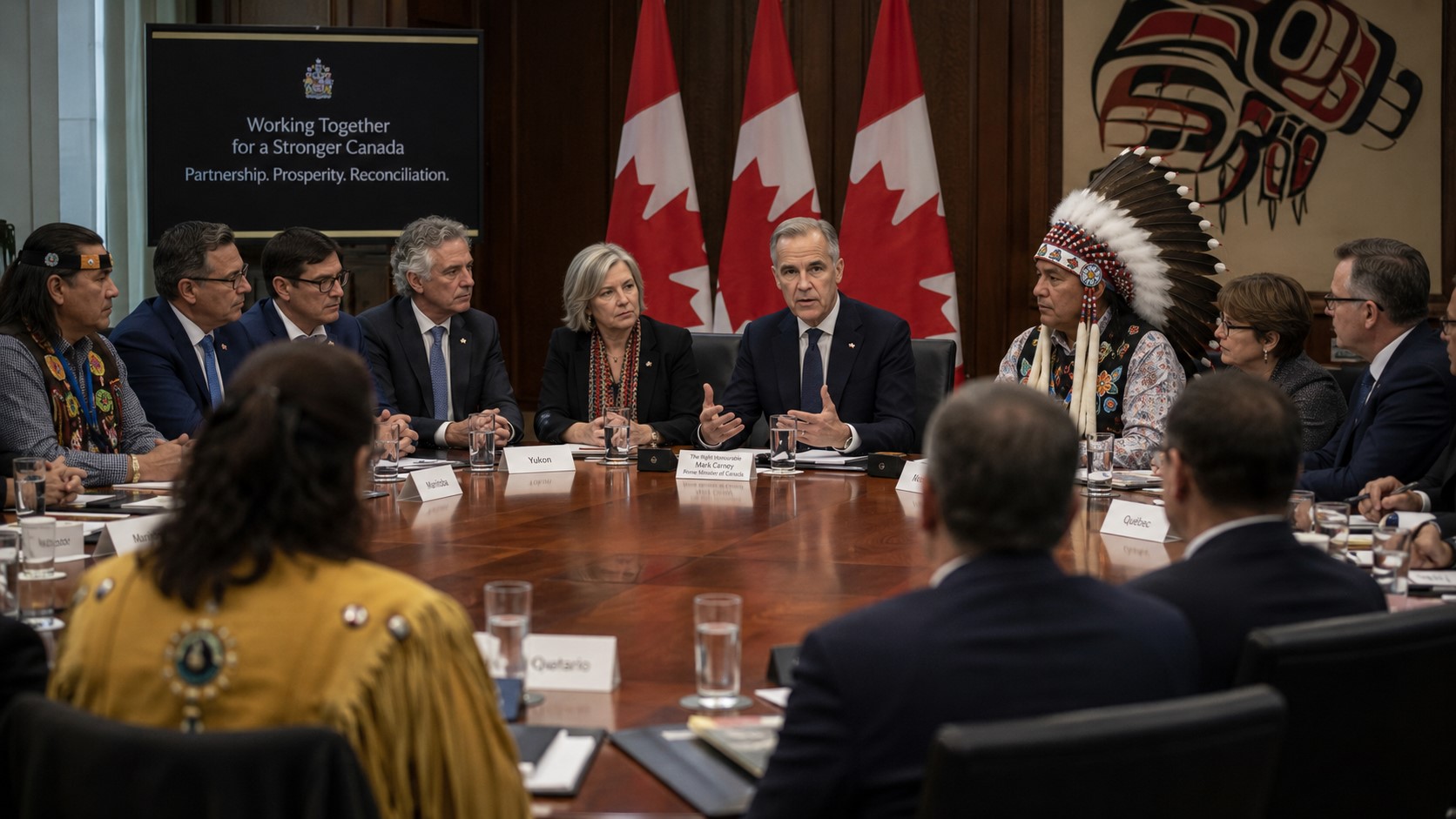Carney Opens Talks on First Nations Wealth Fund After Historic Meeting With Premiers